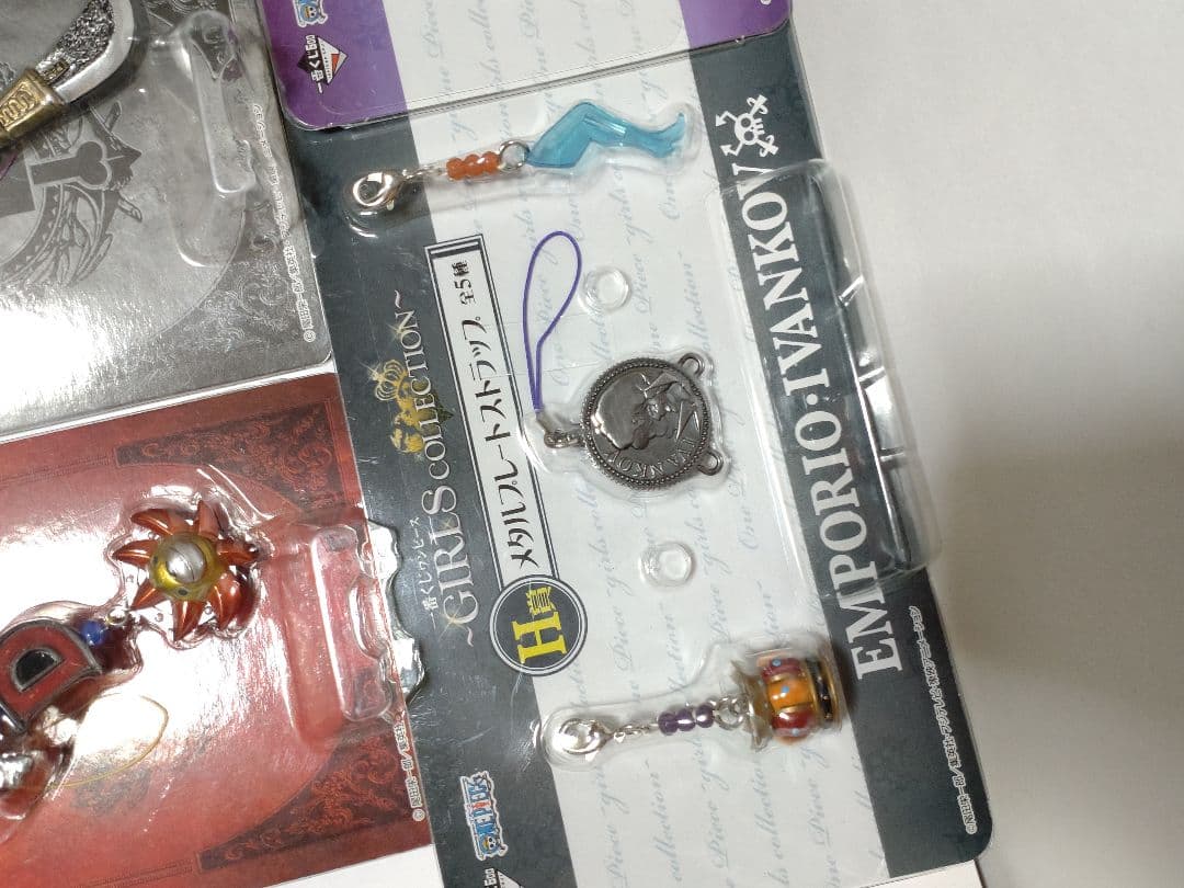 ONE PIECE ストラップ ■新品５点❗ 一番くじ ルフィ バギー 白ひげ