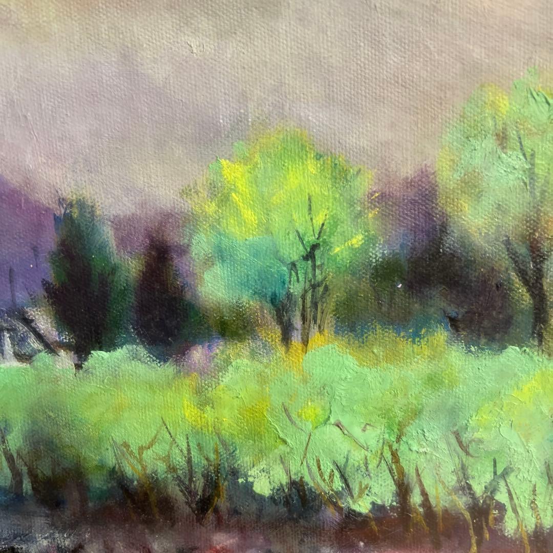 川田謙三　油彩画