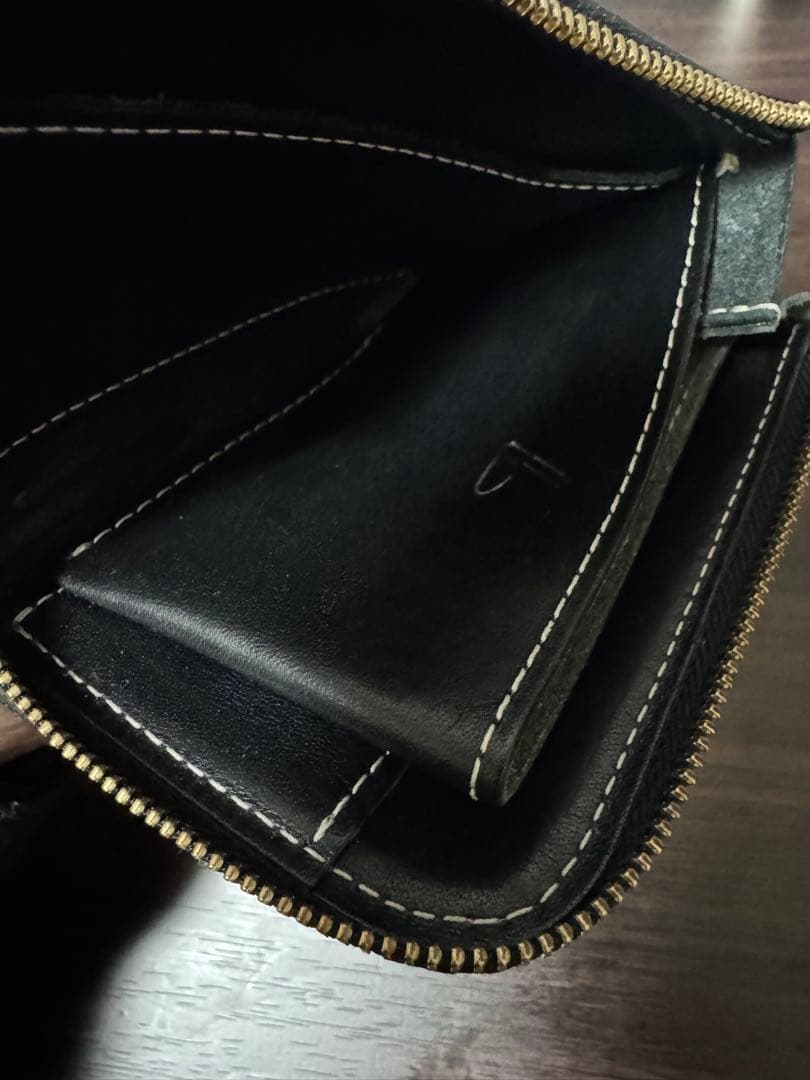 土屋鞄　デュアリオ　ハンディ　L ファスナー　ブラック