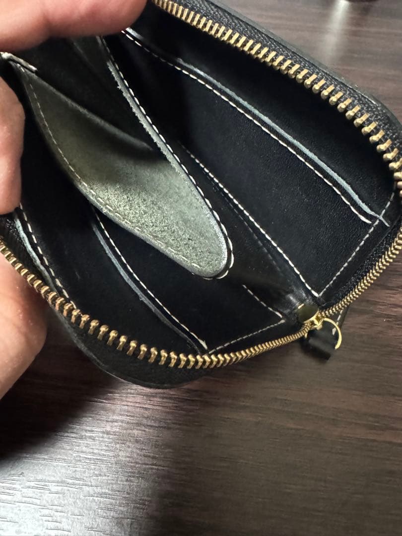 土屋鞄　デュアリオ　ハンディ　L ファスナー　ブラック