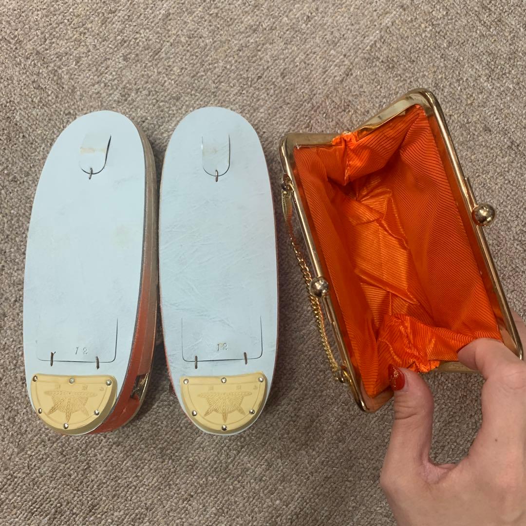 おまとめ512agu4,511agu28,帯,小物類,草履&バッグ□七五三 7歳