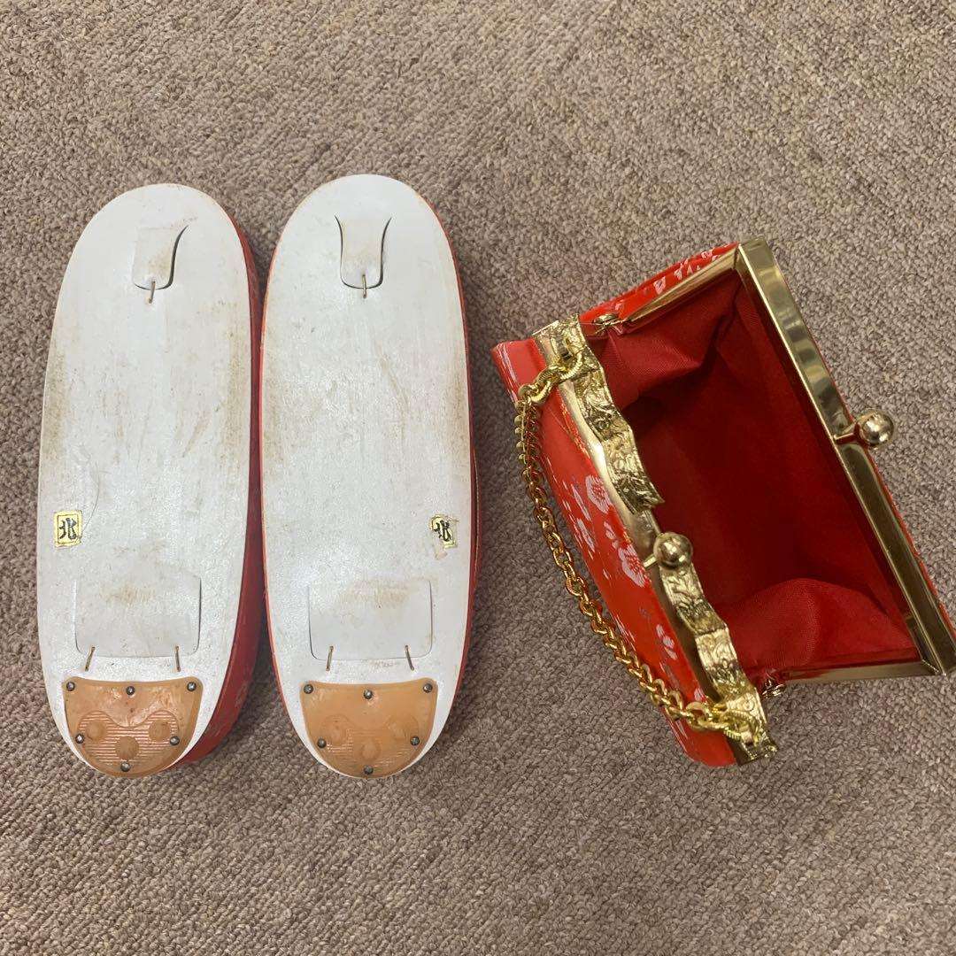 おまとめ512agu4,511agu28,帯,小物類,草履&バッグ□七五三 7歳