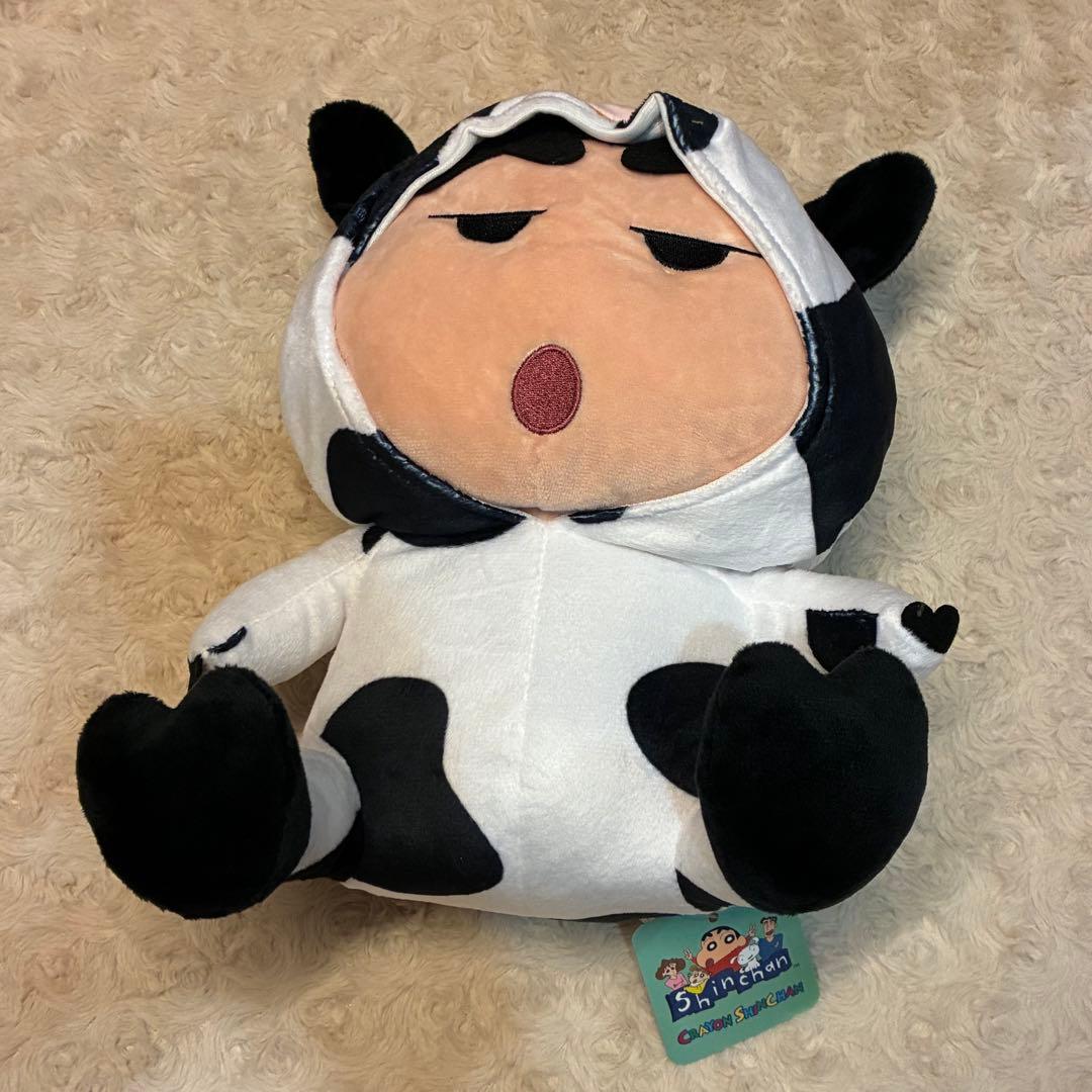 ◎ クレヨンしんちゃん ぬいぐるみ 牛 希少 レア - メルカリ