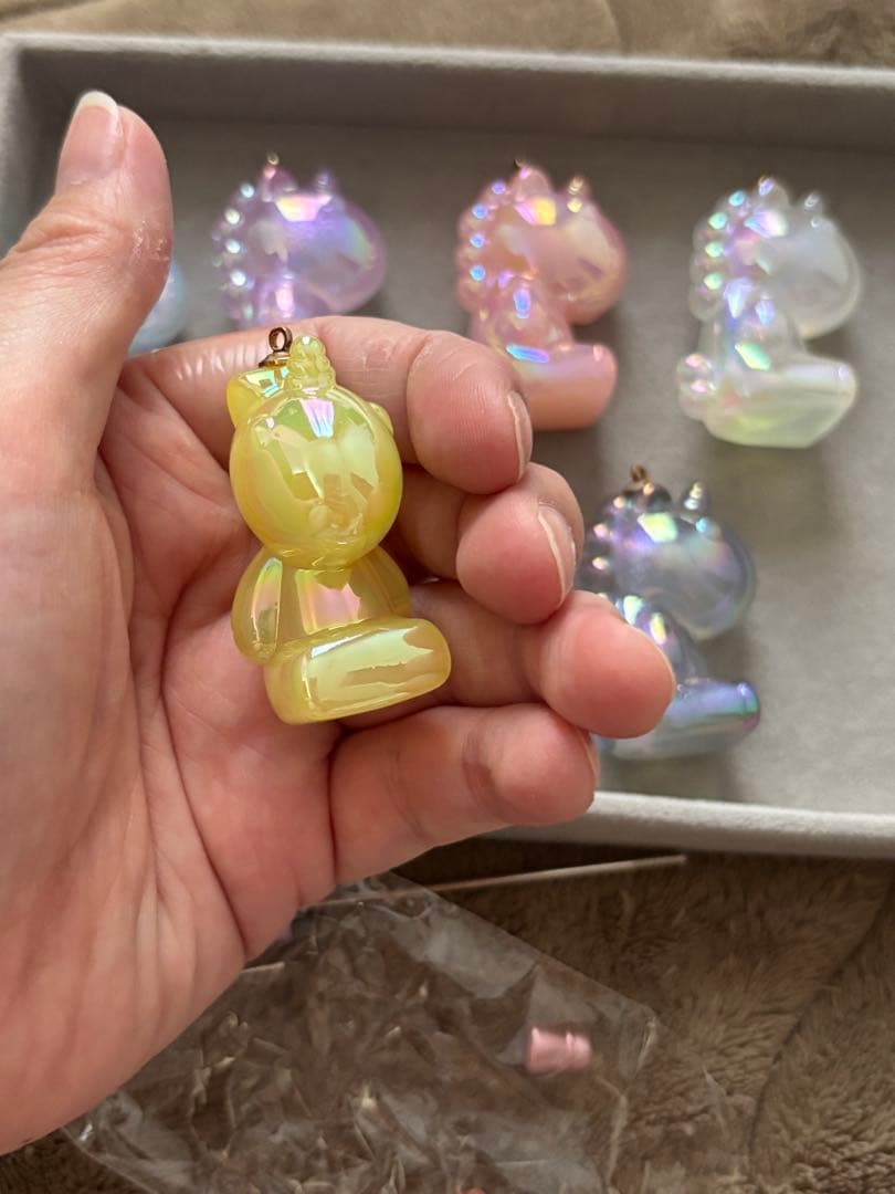 カン付き ユニコーンチャーム AとBの2種類