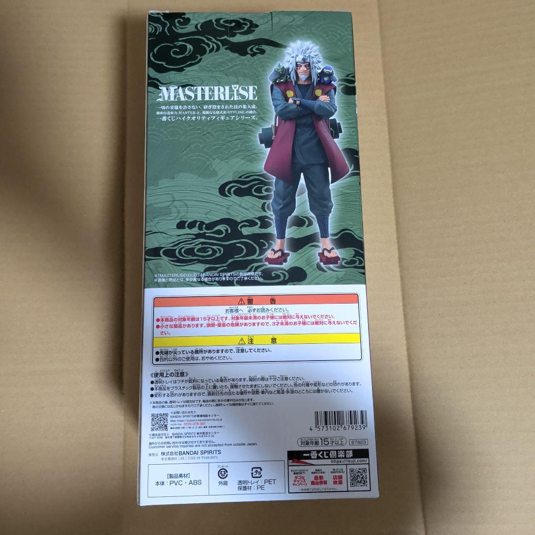 一番くじ　ナルト　輪廻の嘆き平和の懸け橋 E賞　自来也　フィギュア 仙人モード