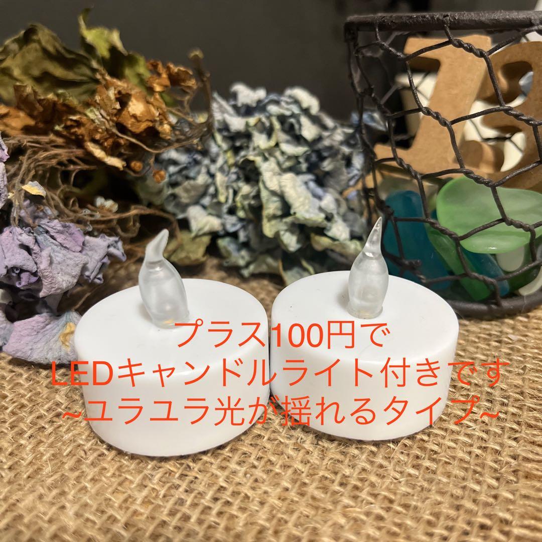⑳マムandガザニアのボタニカルキャンドルホルダーset