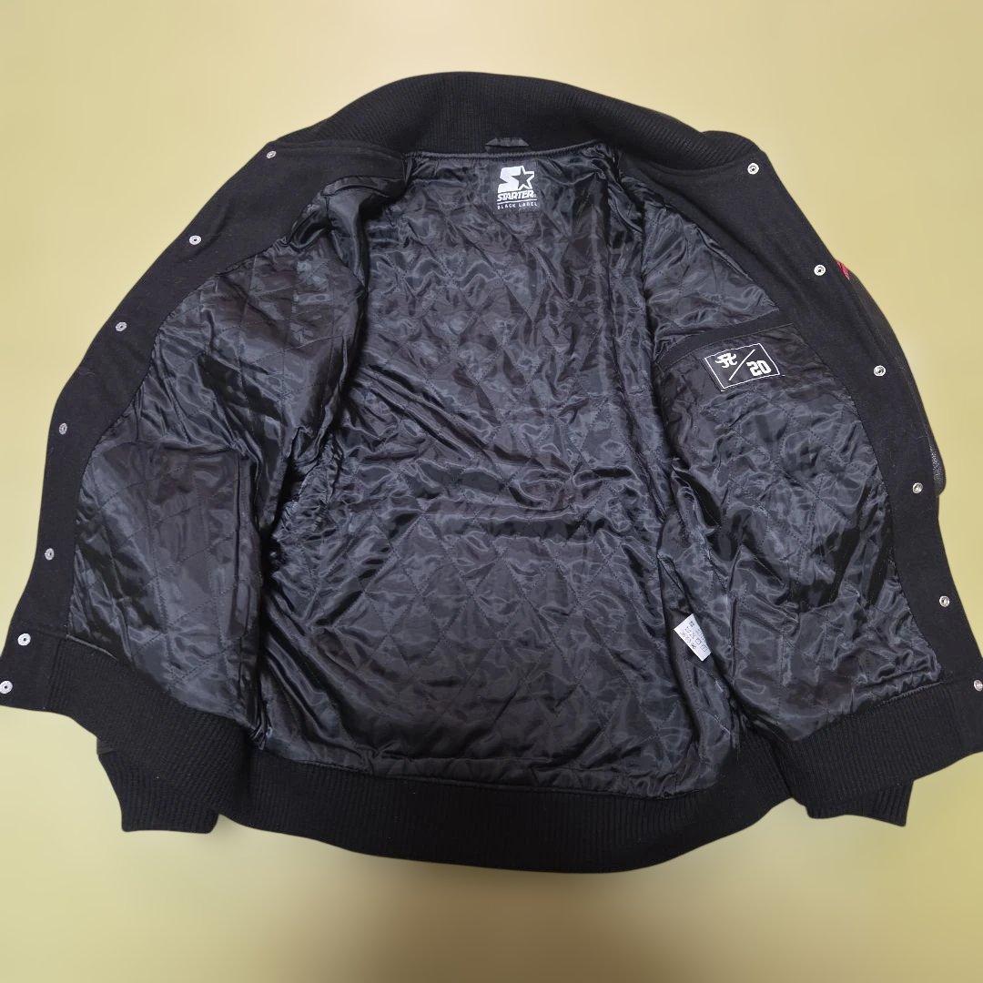 激レア美品 浜崎あゆみ スタジャン Lサイズ スターター レザー パッチ