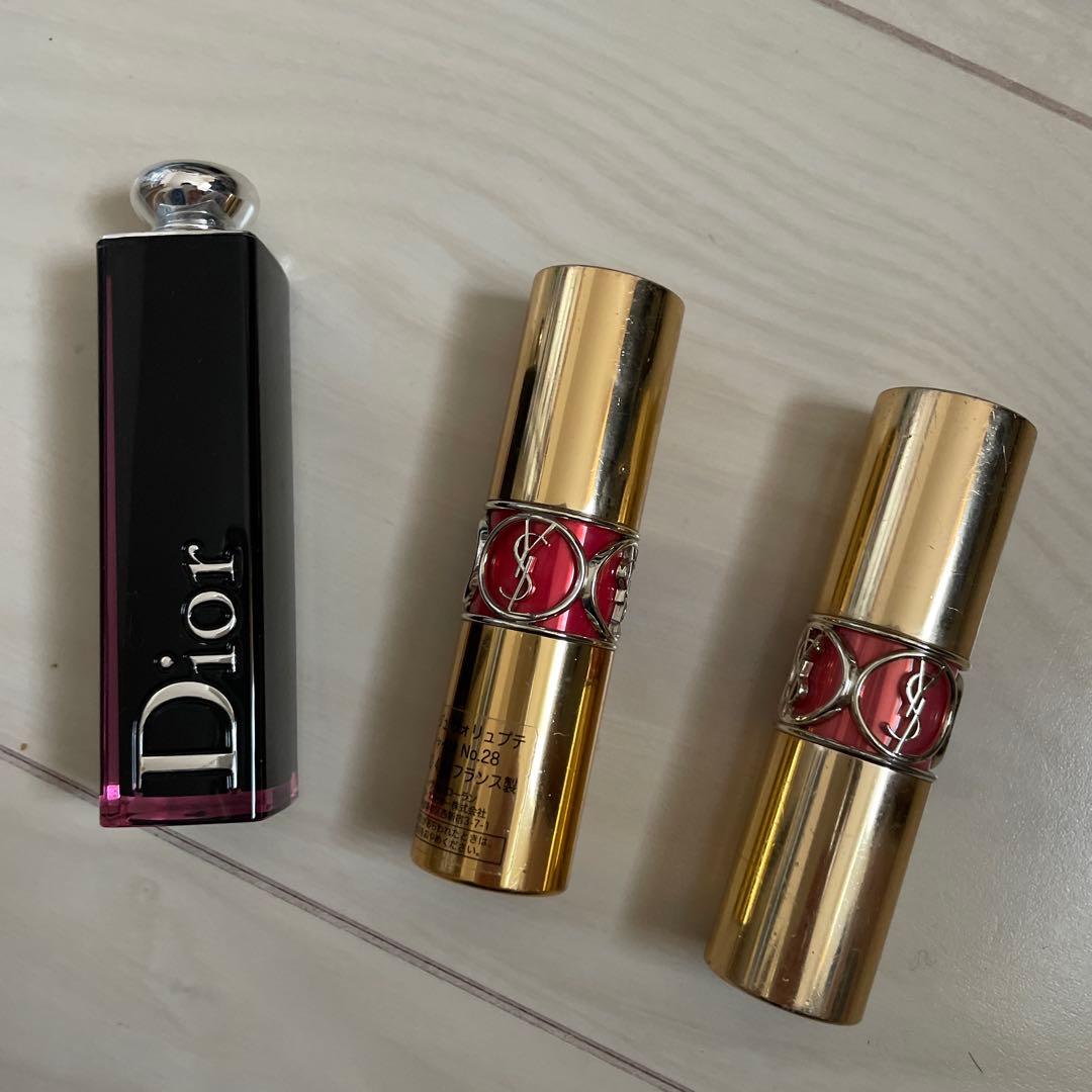 Dior & YSL 口紅セット - メルカリ