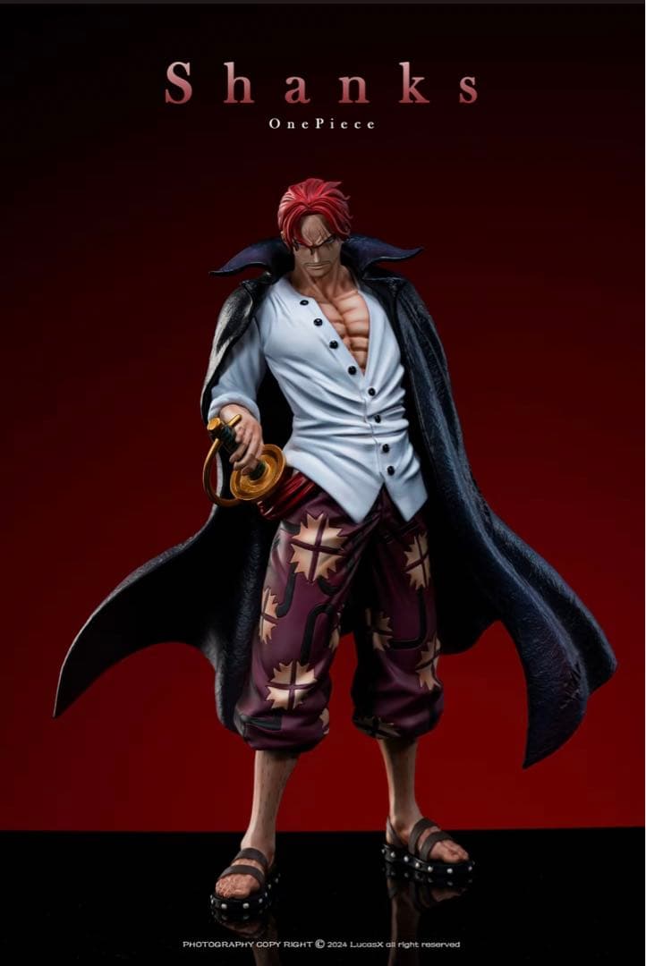 ワンピース 赤髪シャンクス 【四皇】 ガレージキット フィギュアPOP 1