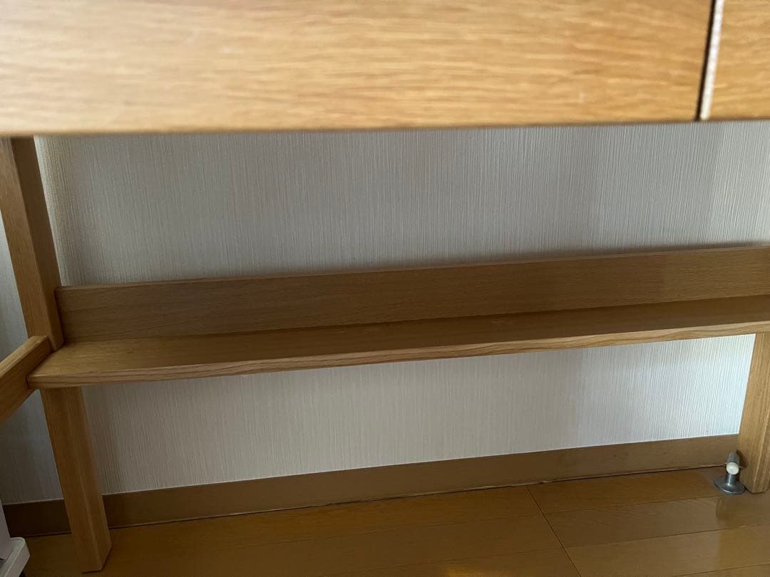 [たま] 無印良品 オーク無垢材デスク