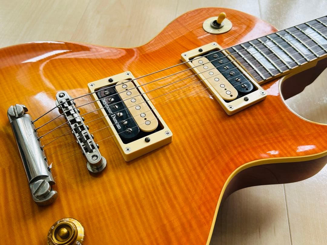 ギター EDWARDS E-LP-STD Vintage Honey Burst