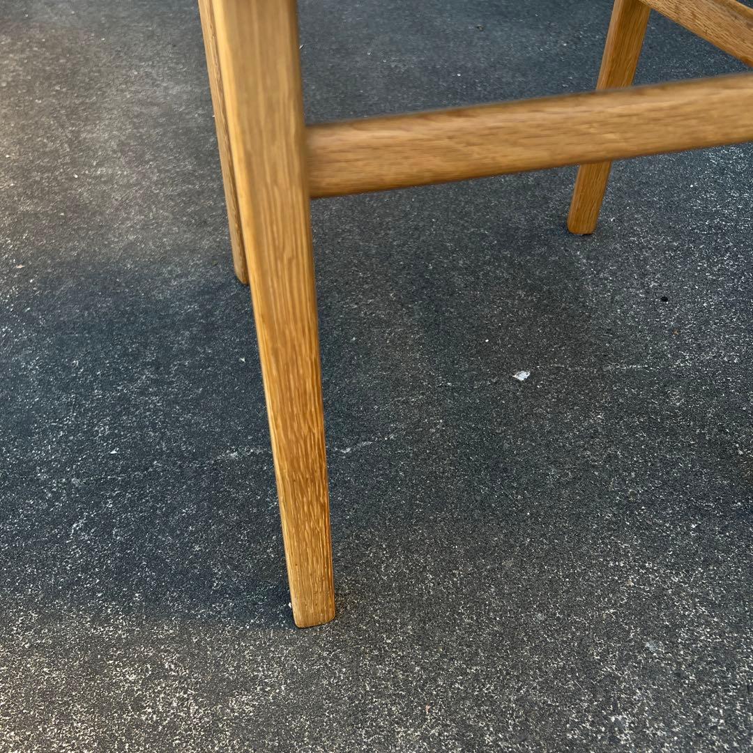 飛騨家具 キツツキマーク ダイニングテーブル用 チェア 無垢材 オーク ①