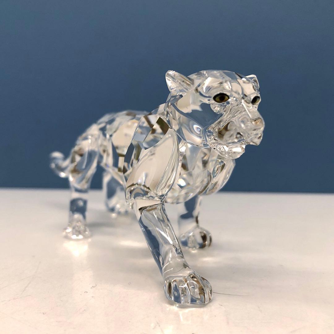 【値下げ×】スワロフスキー　ヒョウ　オブジェ【廃盤】