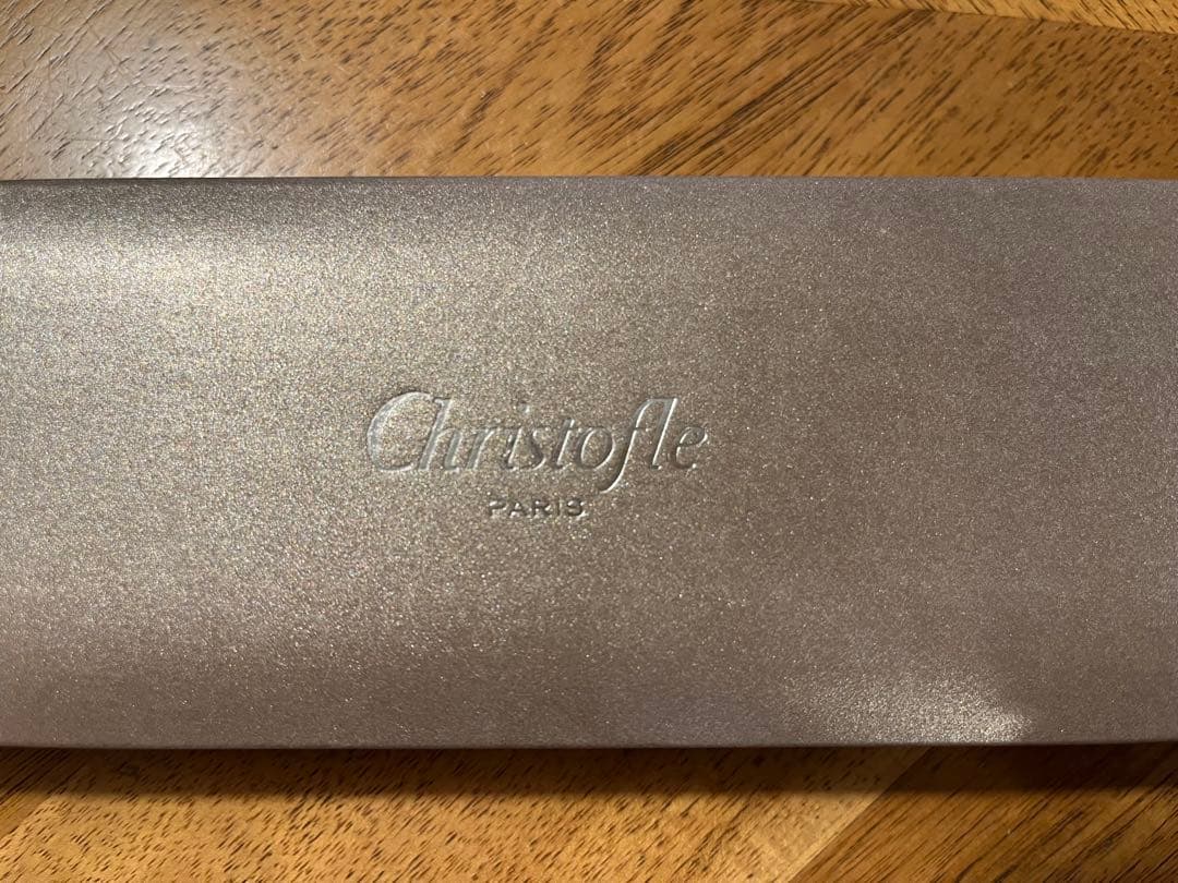 Christofle 赤黒ペア箸セット