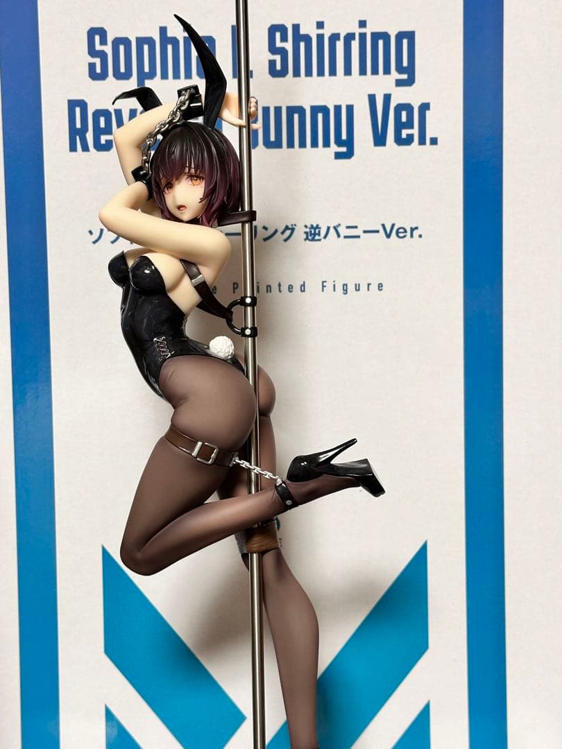 【開封美品】【FreeWillStudio】バニーガール 縛り 1/7フィギュア