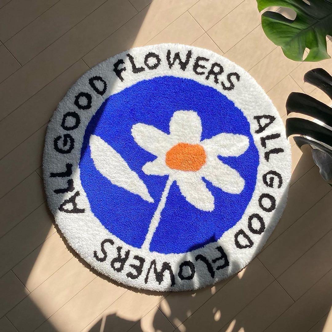 miyoshi rug × all good flowers - メルカリ