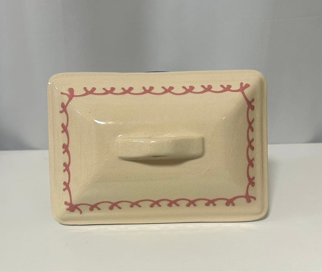 フランス製BECKアルザス陶器 レクタンギュレ 未使用品 4点セットまとめ