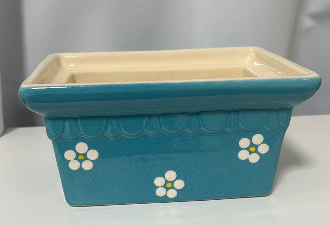 フランス製BECKアルザス陶器 レクタンギュレ 未使用品 4点セットまとめ