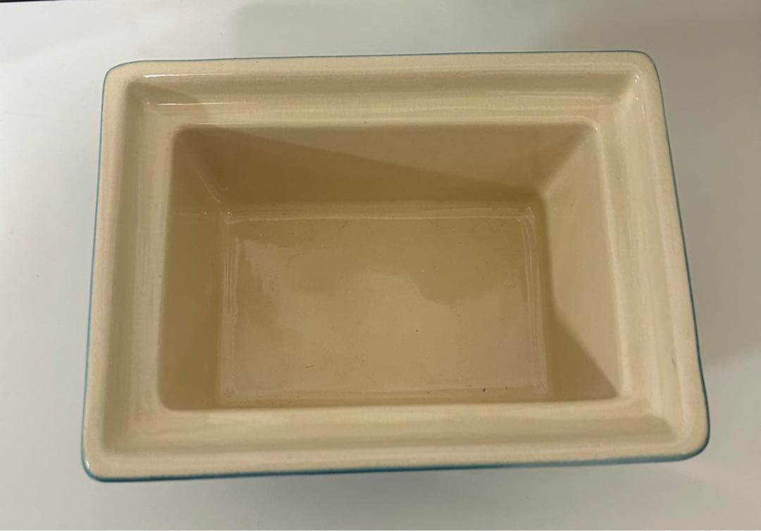 フランス製BECKアルザス陶器 レクタンギュレ 未使用品 4点セットまとめ