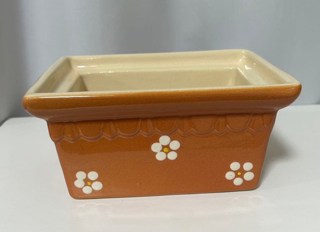 フランス製BECKアルザス陶器 レクタンギュレ 未使用品 4点セットまとめ