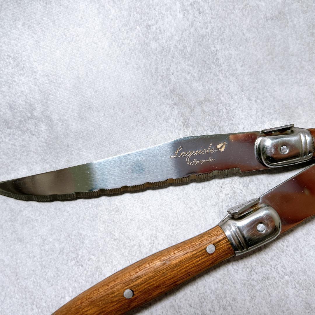 LAGUIOLE ラギオール カトラリー（ナイフ/フォーク/スプーン）6本セット