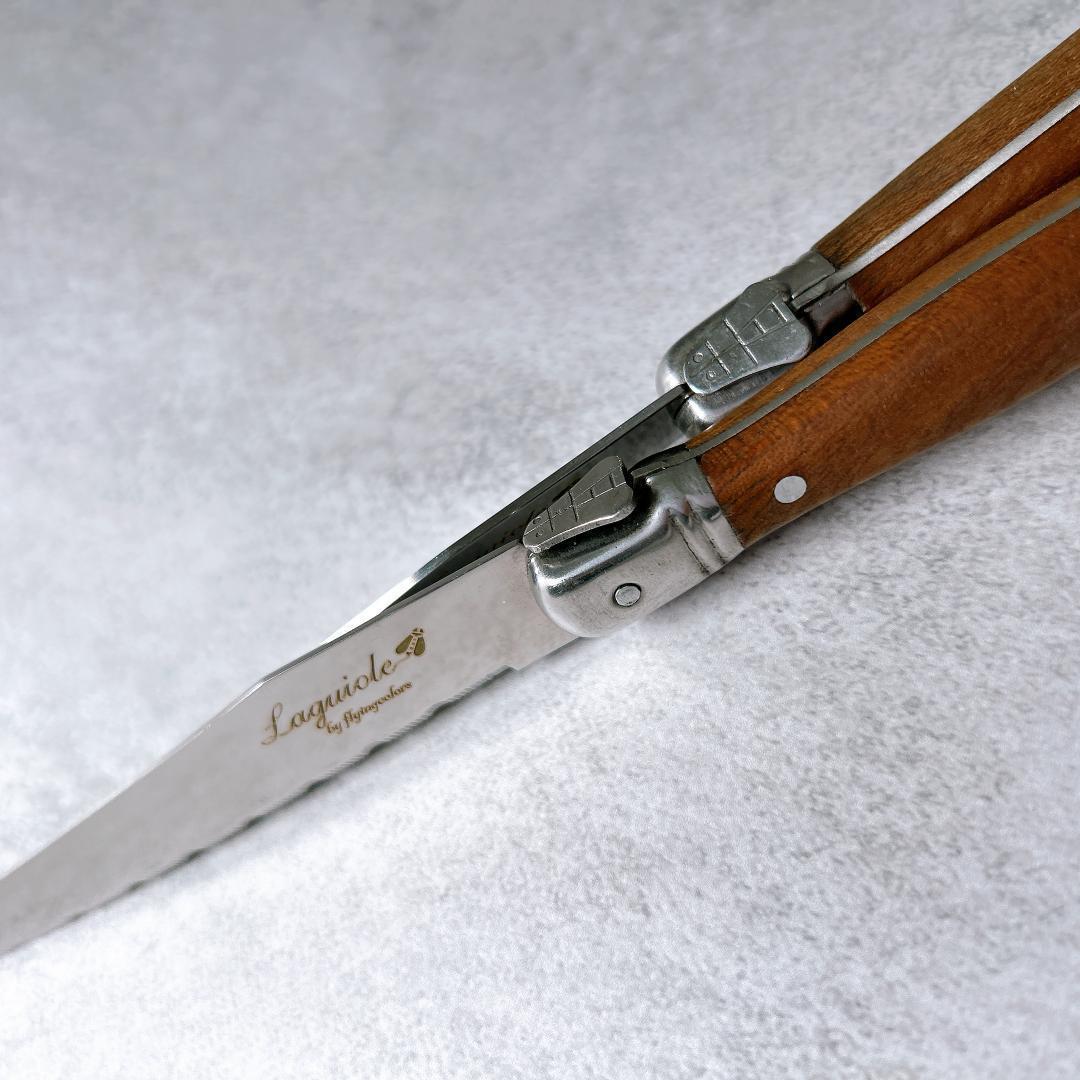 LAGUIOLE ラギオール カトラリー（ナイフ/フォーク/スプーン）6本セット