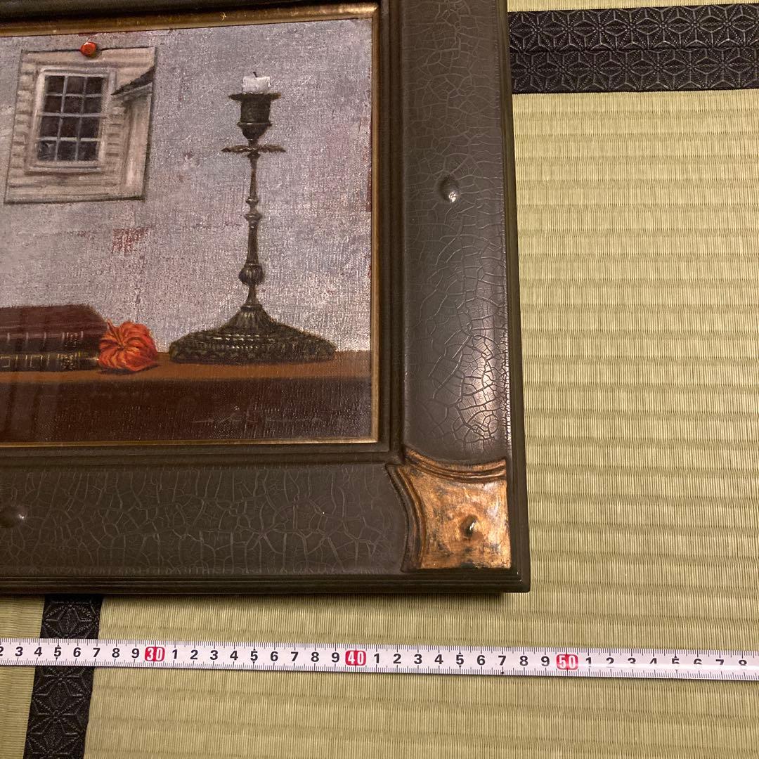 静物 油絵おりかわ 1978年制作 - メルカリ