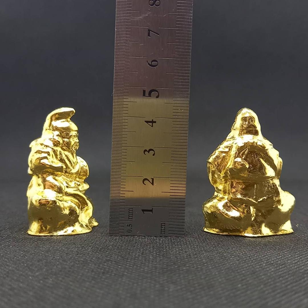 『24k純金貼り【超強力】大金運恵比寿天（えびすてん）様オルゴナイト』置物 60