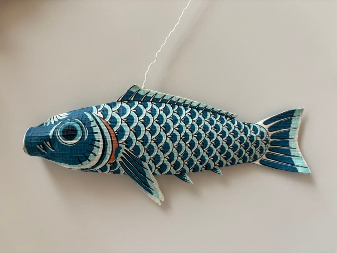 いせ辰　鯉のぼり　モビール　和紙