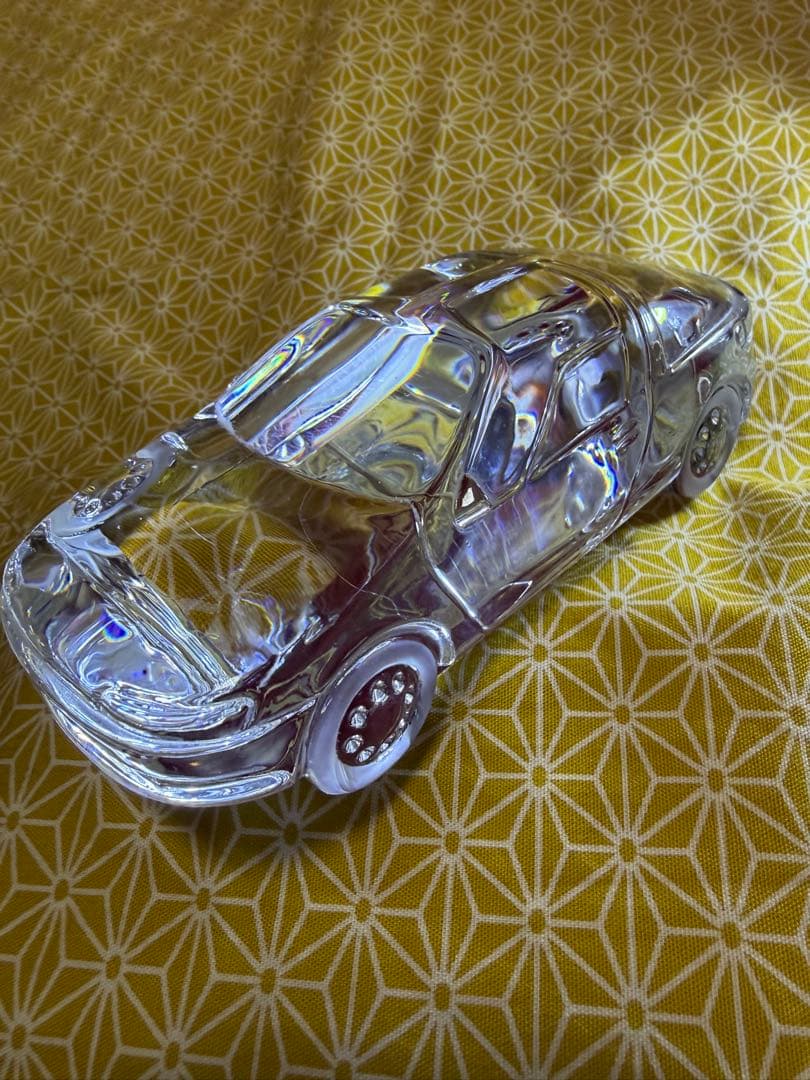 【非売品 】TOYOTAセラ HOYA ガラス クリスタルガラス オブジェ 置物
