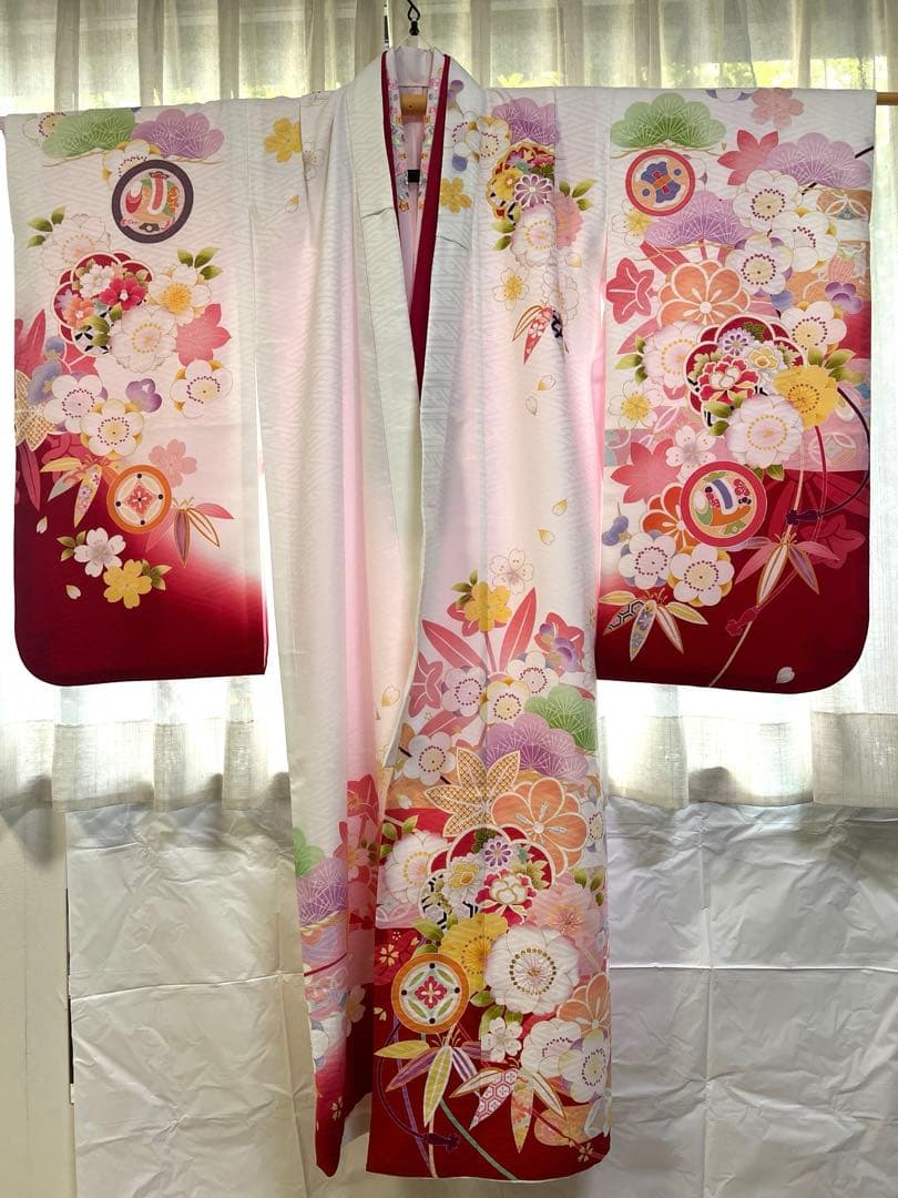2024年式部浪漫　7歳用着物＋小物類フルセット