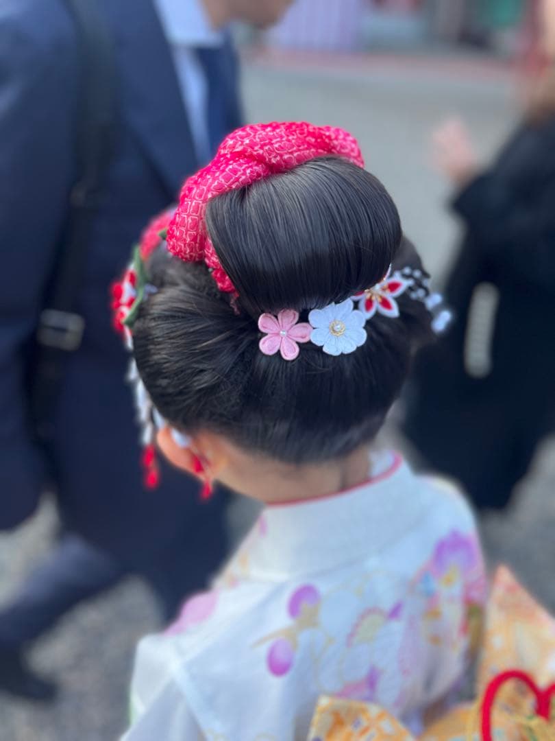 2024年式部浪漫　7歳用着物＋小物類フルセット