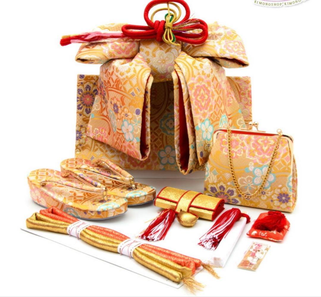 2024年式部浪漫　7歳用着物＋小物類フルセット