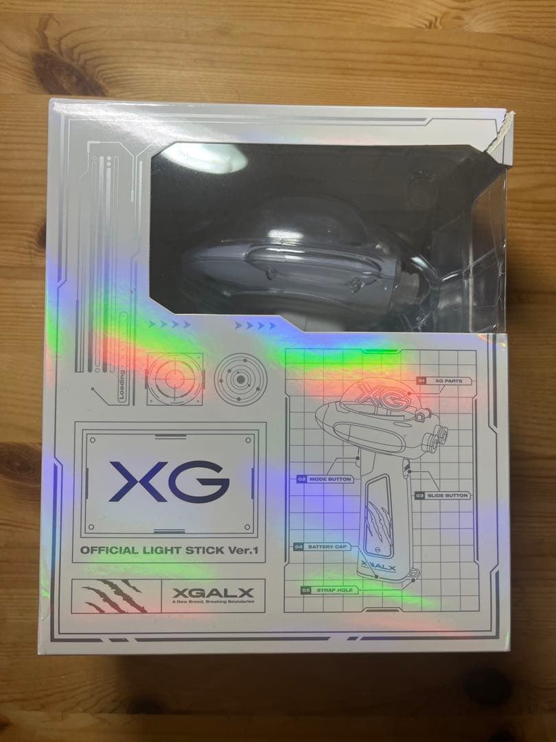 XG OFFICIAL LIGHT STICK Ver.1 ペンライト トレカ付 - メルカリ