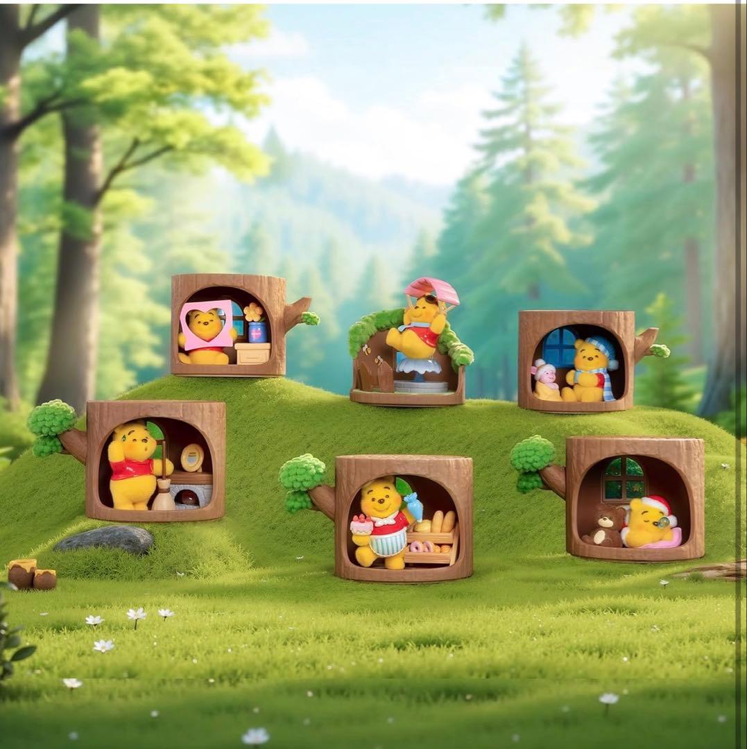 TOP TOY ディズニー(Disney) プーさん「森のツリーハウス」全種類