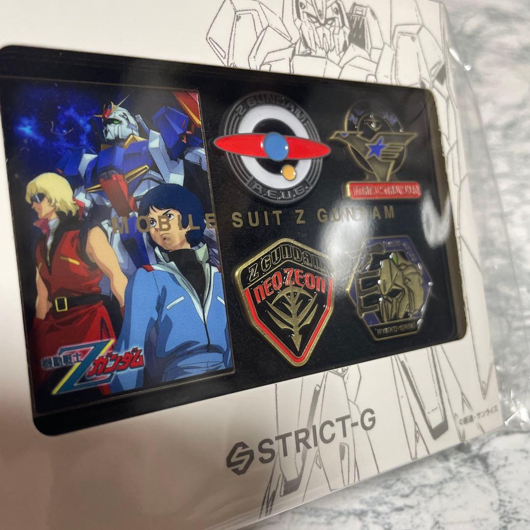 機動戦士Zガンダム ピンズセット 40周年記念 ピンズ STRICT-G - メルカリ