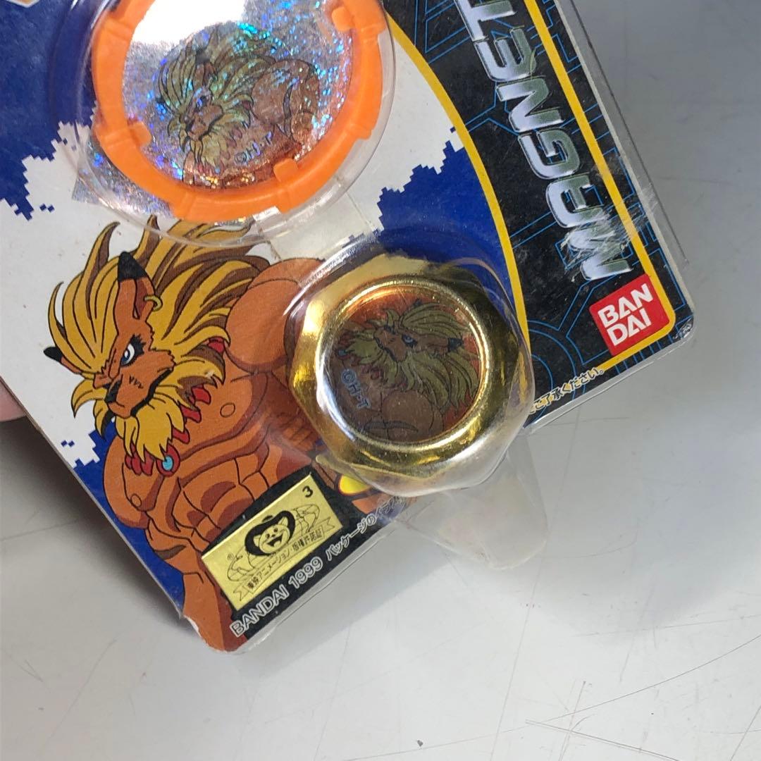 デジモンアドベンチャー マグネットスピナー コマ レオモン - メルカリ