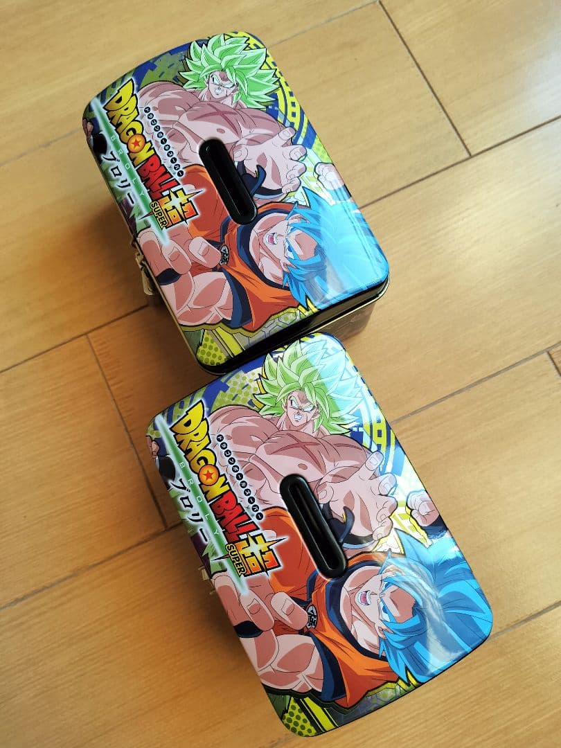 ドラゴンボール 缶 2個セット 貯金箱 鍵付き - メルカリ