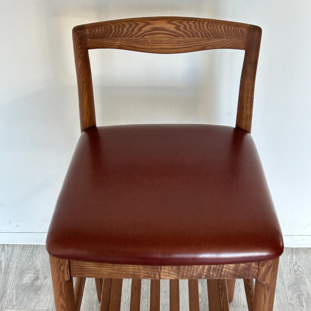 ハイスツール 天然木 北欧 キッチンスツール カウンターチェア 905A10