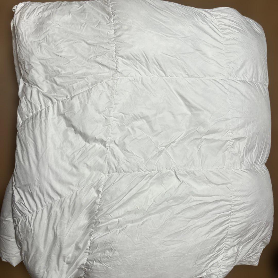 ニトリ　羽毛布団　２１０cmx１９０cm ダブル　ダウン80%