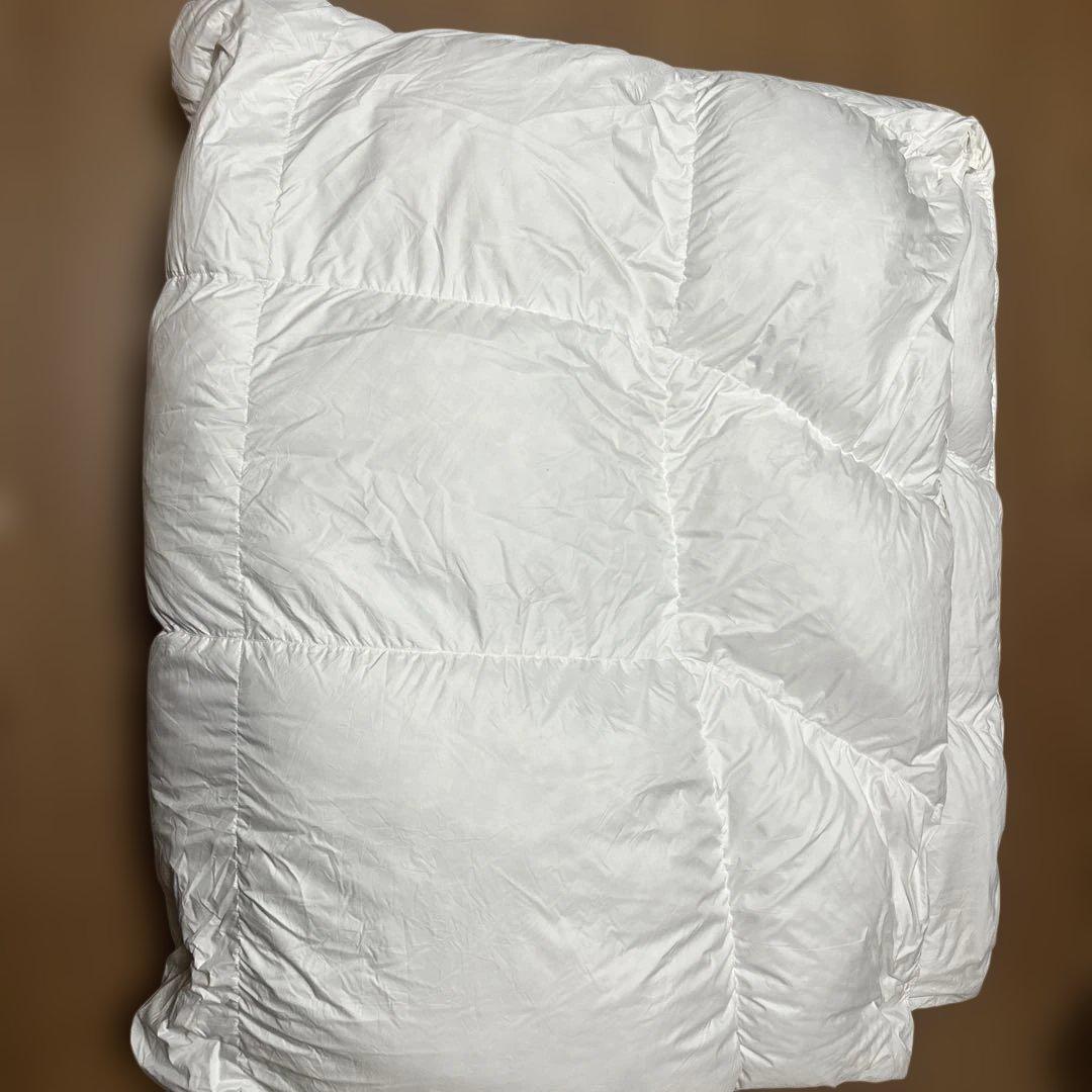 ニトリ　羽毛布団　２１０cmx１９０cm ダブル　ダウン80%