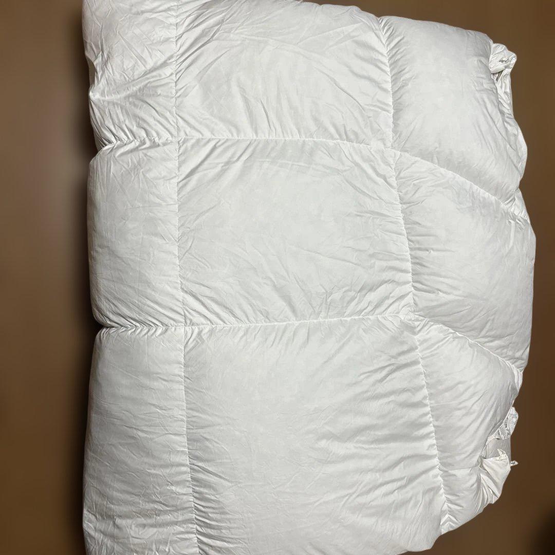 ニトリ　羽毛布団　２１０cmx１９０cm ダブル　ダウン80%