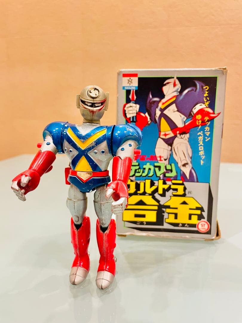 宇宙の騎士テッカマン超合金 激レア 当時物 パーツストック付き 中嶋製作所