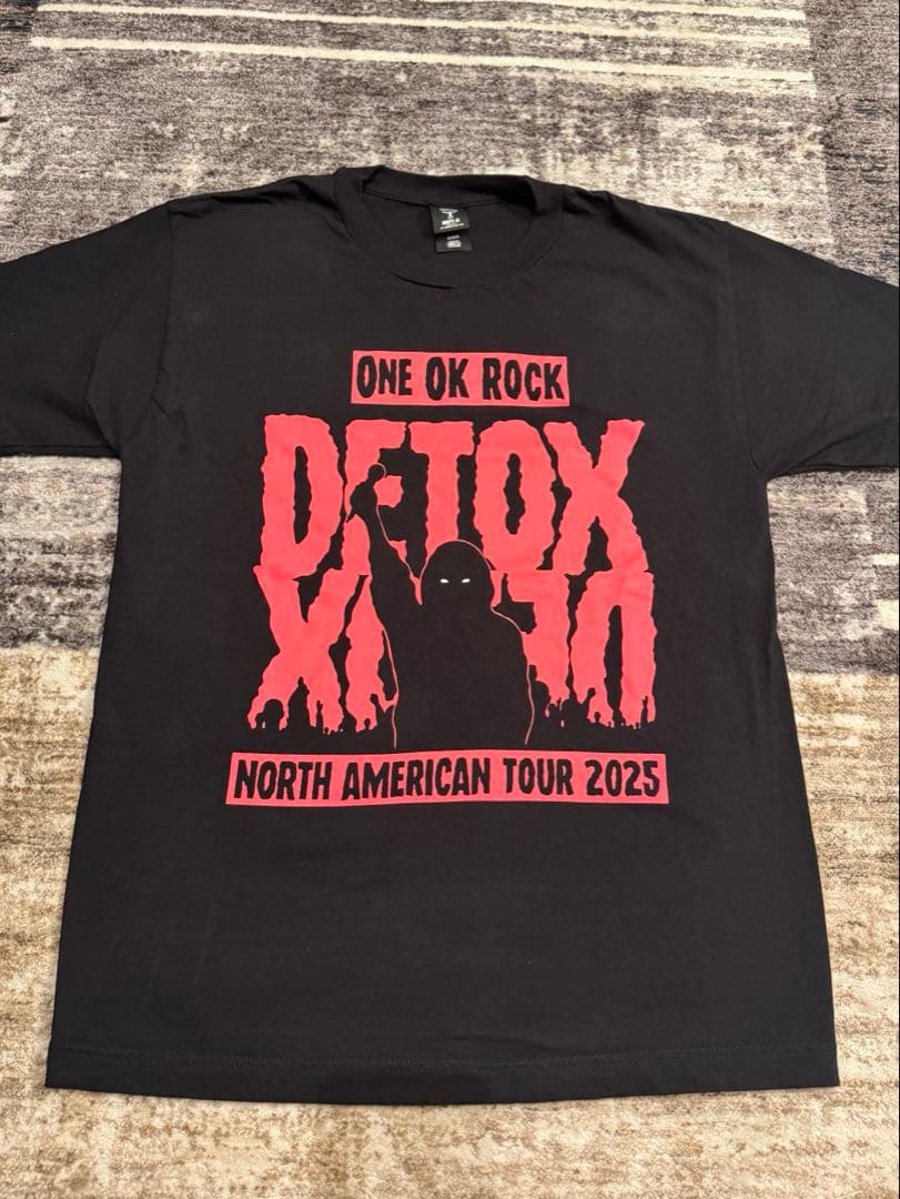 ONE OK ROCK DETOX Tシャツ 2025 M 北米ツアー ワンオク - メルカリ