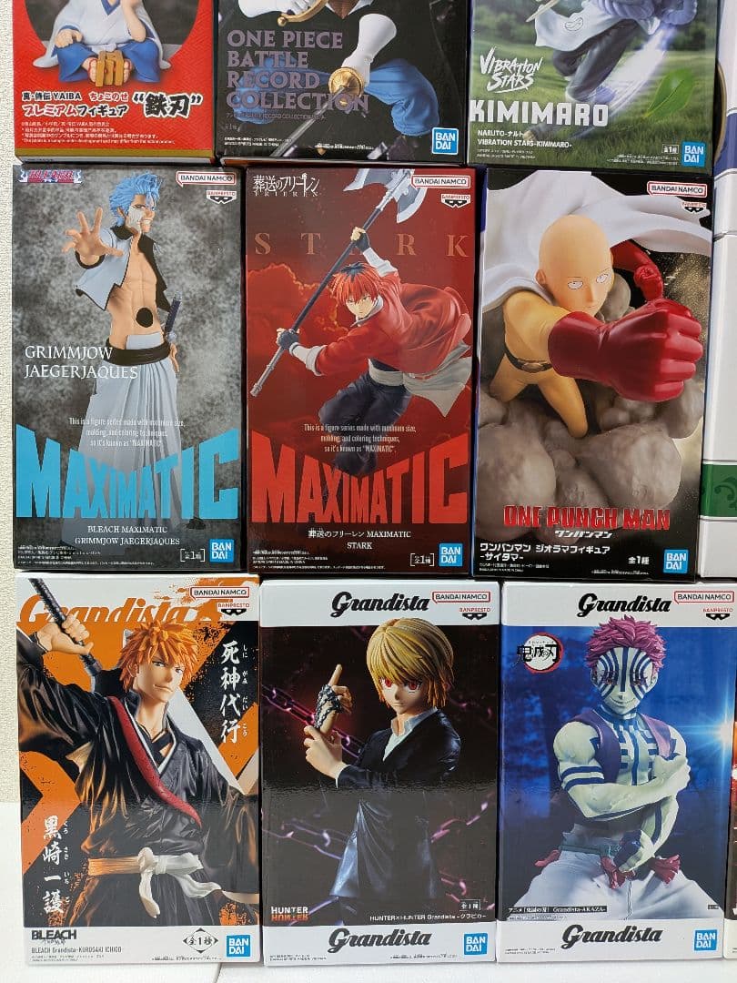 最近含む少年マンガ系　プライズフィギュア15個まとめ売り