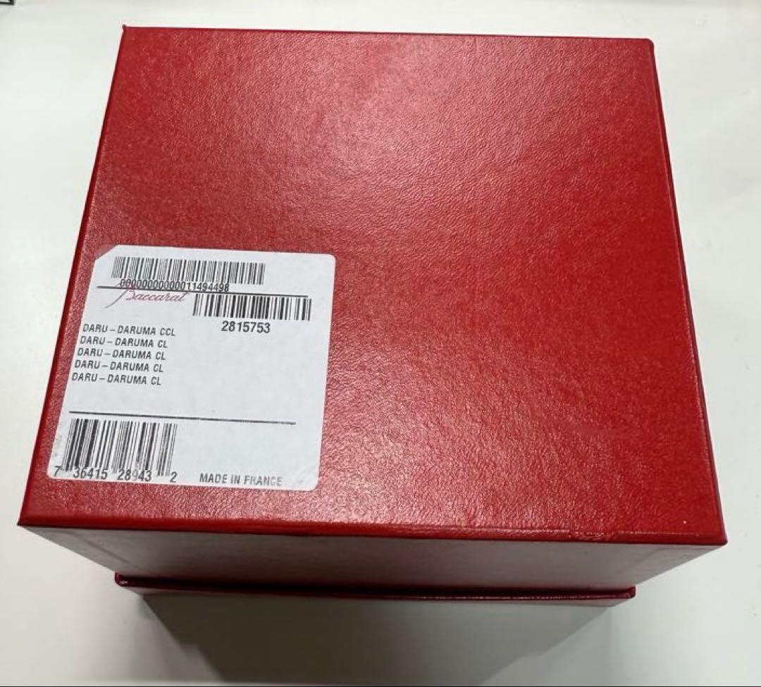 Baccarat 置物　バカラ　ダルマ　達磨