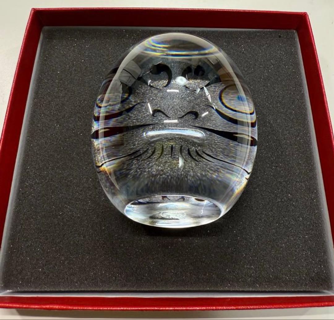 Baccarat 置物　バカラ　ダルマ　達磨