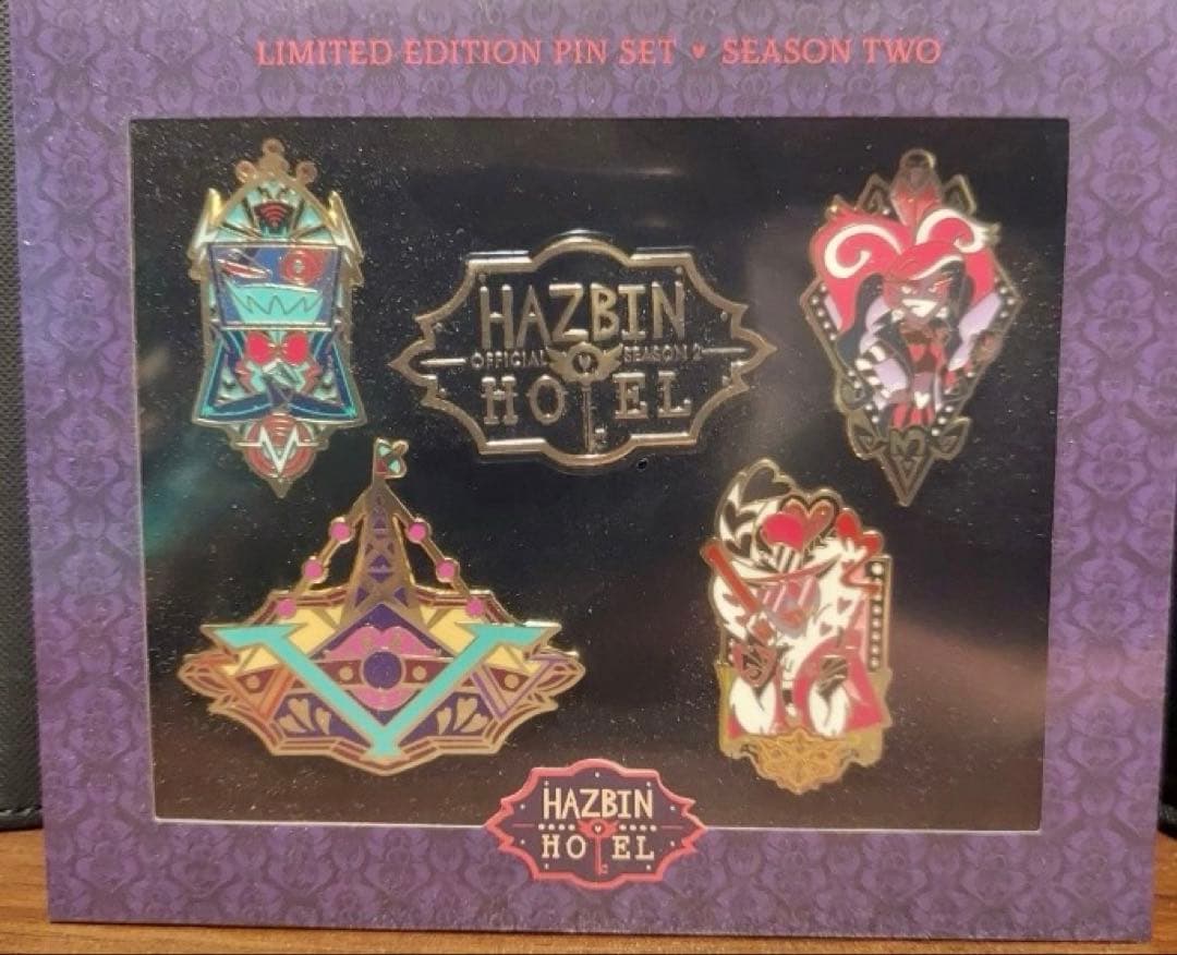ハズビンホテル S2 ピンバッチ セット ピンズ Vees Hazbin - メルカリ