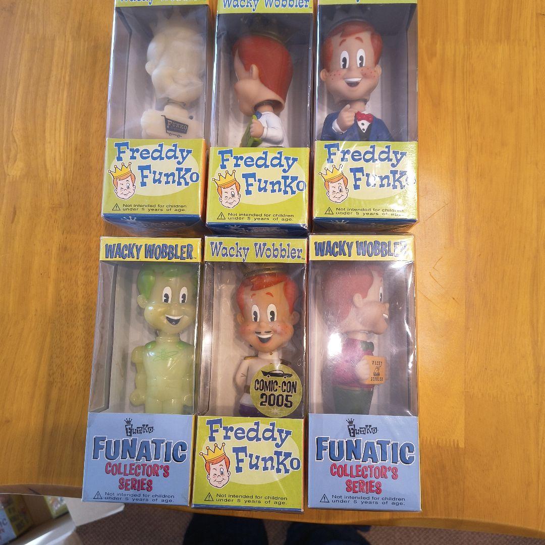 Freddy Funko Wacky Wobbler 6体セット　首振り人形