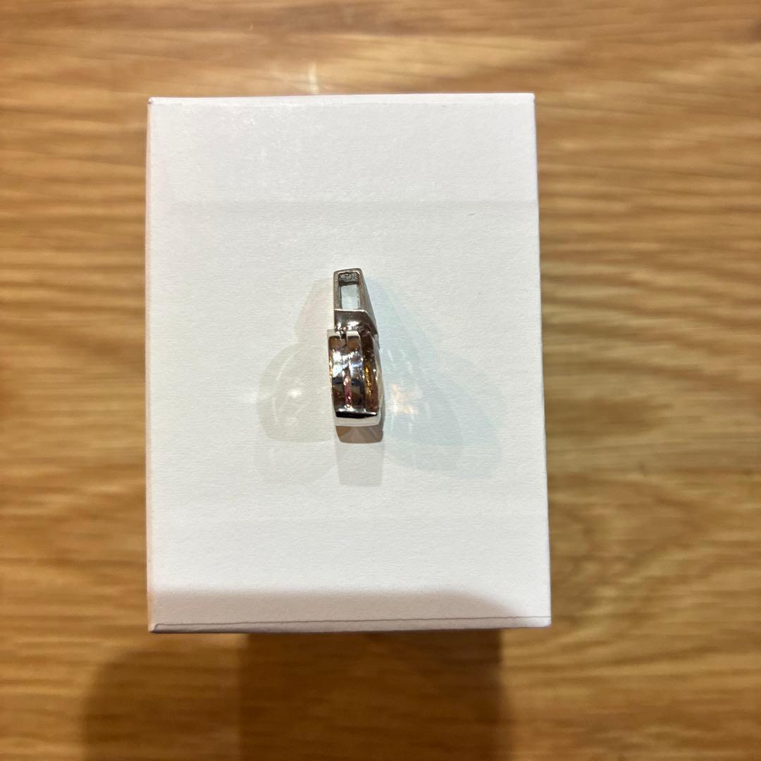 バイカラートルマリン　ペンダントトップ　3.8ct プラチナ　ダイヤ